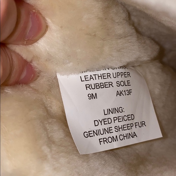 Michael Kors boots, genuine sheep fur - Picture 7 of 7